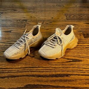 Beige JMAXIMA Knit Sneakers – Women’s 5M